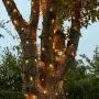 Komoon Solar String Lights 72 Ft 22 Meter 200 LED Solar Powered Fairy Christmas Lights for Outdoor Gardens Homes Wedding Party Lawn Patio Xmas Tree Waterproof (Warm White)
