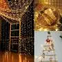 TRAINER SECRET 300 LED String Lights, 98.5ft Fairy String Light Twinkle Lights for Indoor Outdoor Home Xmas Tree Wedding Party Bedroom Decor (Warm White)