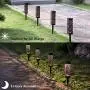 Maggift 8 Pcs Solar Powered LED Garden Lights, Automatic Led for Patio, Yard and Garden