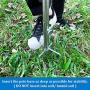 Brillihood Outside String Light Poles, (2X 10ft) Height Adjustable Stainless Steel Pole Stand for Hanging String Lights + Used for Patio, Backyard, Garden, Christmas, Café Wedding Light Décor