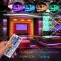 Tomshine LED Strip Lights 32.8ft Waterproof Light Strips with 44 Keys Remote Control 10m Color Changing 5050 RGB 300 LEDs 12V Flexible Tape Lights for Bedroom, Home, Kitchen Decoration (2 Pack)