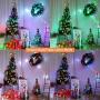 BrizLabs USB Fairy Lights, 33ft 100 LED Upgraded Color Changing Fairy String Lights with Larger Bead, Unique Dual/Triple Colors USB Powered String Light with Remote for Craft Bedroom Christmas Wedding