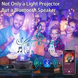 Galaxy Projector,GoLine Star Light Projector for Bedroom, Nebula Projector Night Light with Bluetooth Speaker for Party Room Decoration,Best Christmas Birthday Gifts for Men Women Kids Babies.