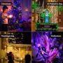 Koopower 100 Led 32Ft Fairy Lights Battery Operated Muticolor Changing String Lights RGB Waterproof Firefly Lights for Bedroom, Garden, Easter, Christmas Decoration( Remote and Timer)