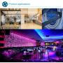 LED Strip Lights 32.8ft, ALSEYE 5050 RGB 300 LEDs Color Changing LED Tape Lights with 44 Keys IR Remote and 12V Power Supply, Flexible Light Strips Kit for Bedroom, Bar, Home Lighting Decoration