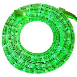 PERSIK 18 Feet Green Rope Light for Indoor and Outdoor use