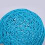 Romantic Night Light Creative INS Wind Starry Table lamp Bedroom Bedside lamp Fantasy Rattan Ball Moon Light (Blue, Button Switch)