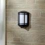 Its Exciting Lighting IEL-1300 Cambridge Battery Powered Motion Sensor LED Security Light, Black Finish