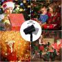 Christmas Laser Projector Outdoor Light for House, Holiday, Xmas Decoration, IP44 Waterproof, Wireless Remote Control, Red/Green (12 Illusions)