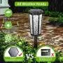 DBF Solar Lights, Upgraded Outdoor Solar Pathway Lights 2-in-1 Waterproof Solar Garden Lights with Dark Sensing, Solar Powered & Longer Working Time for Yard Patio Walkway Driveway Path Decor (6 Pack)