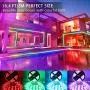 Led Strip Lights with Remote Bedroom - 16.4ft 5m Waterproof Led Light Strips, RGB Led Strip, Color Changing LED Strip Lights for Bedroom,Bed,Home,Room,Kitchen,TV Backlight,DIY Decoration 12V Power Sup