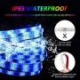 GSBLUNIE LED Strip Lights 32.8ft,Smart Lights Strip Music Sync,RGB Color Changing Rope Lights,APP Control with Remote,5050 RGB LED Light Strip,LED Lights for Bedroom,TV, Party, Kitchen,Home,Decoration