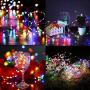 8 Modes String Lights 32.8 FT/10M 100LEDS Fairy String Lights USB Powered Remote Control for Wedding Home Parties Christmas Holiday Decoration(Warm White & Colorful )