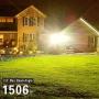 STASUN 150W LED Flood Light, 13500lm Outdoor Security Lights with 330°Wider Lighting Area, 3000K, OSRAM LED Chips, IP66 Waterproof Exterior Floodlight for Yard, Court, Parking Lot