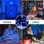 OxyLED Solar String Lights Outdoor, 72ft 200 LED Solar Led Fairy String Light Solar Powered, Decorative Lights Waterproof for Garden, Patio, Home, Wedding, Party, Halloween, Christmas (Blue)