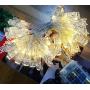[Remote Control] 40 LED Photo Clips String Lights,18ft Battery Powered Indoor Fairy String Light for Hanging Pictures Cards and Memos , Ideal Photos Light Gift for Bedroom Decoration (Warm White)