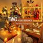 Upgrade Version Photo Clip String Lights - Fairy String Lights - 8 Modes USB/Battery Powered Waterproof Decor Lights for Bedroom, Birthday Party Wall Decor Wedding (40LED/17FT)