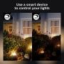 Philips Hue Lucca White Outdoor Lantern (Hub Required), Smart Outdoor Wall Fixture and 1 Hue White LED Smart Bulb, Works with Alexa, Apple Homekit and Google Assistant