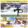 Motion Sensor Solar Light Outdoor, Dusk to Dawn Wireless Security LED Flood Light, 6000K Very Bright, Solar Powered Landscape spot Lights Waterproof for Garden/Driveway/Porch, EMANER (1-Pack)