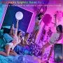 Tenmiro Led Strip Lights, 32.8ft Music Sync Color Changing Led Light Strips Smart Led Lights Bedroom, App Control and Remote LED Lights for Room Party Home Decoration