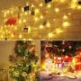 Quntis 328FT 500 LEDs Christmas Decorative Lights - Outdoor & Indoor Valentines Day String Lights 8 Modes Super Long Holiday Fairy Lights UL588 Approved for Home Garden Wedding Party, Warm White