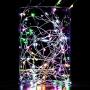 ER CHEN Multicolor Fairy Lights Plug in, 66ft 200 LED Starry String Lights Dimmable with Remote Control, Waterproof Copper Wire Decorative Lights for Bedroom, Patio, Garden, Yard, Party