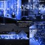Hezbjiti 8 Modes LED Icicle Lights,65.6 FT 640 LED 120 Drops Fairy String Lights Plug in Extendable Curtain Light String Christmas Lights for Bedroom Patio Yard Garden Wedding Party (Blue)