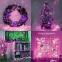 LiyuanQ 100 LED Fairy String Lights USB Plug-in Outdoor Twinkle Starry Lights with Remote Timer 16 Color Changing Twinkle Lights 33 Ft 4 Modes Decor Mini Wire Lights Bedroom Party Xmas Home