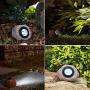 Solar Rock Lights, Solar Powered Garden Stone Rock Lights, LED Solar Waterproof Light for Patio, Garden, Backyard Pathway Driveway Landscape Rock