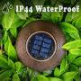 Solpex Solar Pathway Lights Outdoor,6 Pack Solar Garden Lights, Bronze Finshed, Waterproof Solar Walkway Lights Outdoor Lawn, Patio, Yard, Garden, Pathway, Walkway and Driveway.