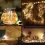 Decute 164 Feet 500 LEDs Copper Wire Christmas String Lights Dimmable with Remote Control, Fairy Starry Lights with UL Cerficated Decorative for Party Wedding Bedroom Christmas Tree, Warm White