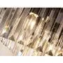 Meelighting Crystal Chandeliers Modern Contemporary Ceiling Lights Fixtures Pendant Lighting Dining Room Living Room Chandelier D21.6'' H7.1''