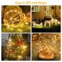 Suwitu Curtain String Lights, 300 LED Window Curtain Fairy Lights Copper Wire Twinkle String Light USB Remote Control 8 Modes Hanging Light for Bedroom Indoor Home Wedding Garden Party (Warm White)
