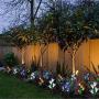 Outdoor Solar Garden Stake Lights, 3Pack Lily Flower Lights Waterproof Solar Landscape Lights, Outdoor Decoration Lights for Garden, Patio, Backyard