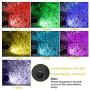 Outdoor Solar Colored Spot Lights,Super Bright 18 LED Security Lamps Waterproof Spotlight for Garden Landscape Path Walkway Deck Garage (7 Colors, 2 Pack)
