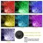 Outdoor Solar Colored Spot Lights,Super Bright 18 LED Security Lamps Waterproof Spotlight for Garden Landscape Path Walkway Deck Garage (7 Colors, 2 Pack)