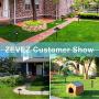 ZEVEZ Solar Lights Outdoor, 4 Pack Solar Pathway Lights Outdoor Waterproof, Umbrella, Outdoor Lights Solar Powered Decorative for Walkway Patio Yard Lawn -Warm White ZEVEZ Solar Lights Outdoor, 4 Pack Solar Pathway Lights Outdoor Waterproof, Umbrella, Outdoor Lights Solar Powered Decorative for Walkway Patio Yard Lawn -Warm White