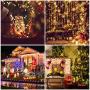 Solar String Lights Outdoor Waterproof Maxee Solar Powered String Lights 78.7FT 240LED 8 Modes Solar Lights Outdoor Decorative Solar Christmas Lights for Backyard,Patio,Fence，Garden,Pathway,Patio