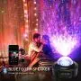 Galaxy Projector Light Star Projector Night Light Ocean Wave Starry Projector with Bluetooth Speaker,Rotating LED Projection Light for Kids Bedroom Decoration