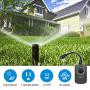 DEWENWILS Outdoor Light Sensor Countdown Timer, Weatherproof Photocell Plug in Timer Switch with Grounded Outlet for Garden Holiday String Light, Electrical Outlet 15A 1/2HP UL Listed 2 Pack