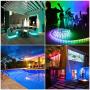 LED Strip Lights Sync to Music,UMICKOO 10M/32.8 feet Flexible Strip Light SMD 5050 RGB 300 LEDs with Remote Controll, Multi-Color Changing Light Strips for Ceiling Bar Counter Cabinet Decoration