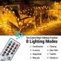 BrizLabs Christmas Bush Lights, 11.8ftx 4.9ft 360 LED Net Christmas Lights with Remote, 8 Modes Outdoor Plug in Mesh Lights, Trees-Wrape Xmas Lights for Bush Tree Garden Decor, Warm White, Clear Wire BrizLabs Christmas Bush Lights, 11.8ftx 4.9ft 360 LED Net Christmas Lights with Remote, 8 Modes Outdoor Plug in Mesh Lights, Trees-Wrape Xmas Lights for Bush Tree Garden Decor, Warm White, Clear Wire