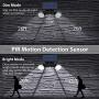 Solar Lights Outdoor, 30 LED Solar Security Lights with Motion Sensor Dual Head Spotlights IP65 Waterproof 360° Adjustable Solar Motion Lights Outdoor for Front Door Yard Garden Garage Patio