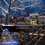 Oopswow 100 LED 39 FT Led String Lights, Plug in Fairy String Lights with Light Sensor and Timer, Extendable for Indoor, Outdoor, Wedding Party, Christmas Tree, New Year, Garden Decor,100L White