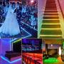 Led Strip Lights, RGB LED Light Strip 5050 300LEDs Flexible LED Tape Lights, Color Changing for Home, Bedroom, Bar, TV Backlight, Kitchen, DIY Decoration