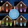 LED+ Color Changing Light Bulb with Remote Control, PAR38 LED Flood Light, 90-Watt Replacement, Full Color, Colored Light Bulb with 9 Color Options