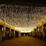 jar-owl 300LED Solar Curtain String Lights Wedding Holidays Party String Lights Waterproof Outdoor Indoor Christmas Light Fairy Lights for Window, House, Lawn, Garden, Patio Landscape Decoration