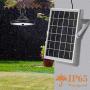Upgraded Solar Lights Outdoor Indoor Motion Sensor with Dual Lamp JACKYLED Remote Control Solar Pendant Light Waterproof LED Hanging Shed Light with Adjustable Solar Panel for Home Porch, Warm White