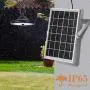 Upgraded Solar Lights Outdoor Indoor Motion Sensor with Dual Lamp JACKYLED Remote Control Solar Pendant Light Waterproof LED Hanging Shed Light with Adjustable Solar Panel for Home Porch, Warm White