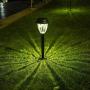 Solar Pathway Lights Outdoor, Waterproof Solar Powered Stake Lights Landscape Lighting for Garden Yard Path Walkway Lawn Sidewalk Driveway, Bright White, 6 Pack